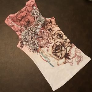 Rhinestone Tank